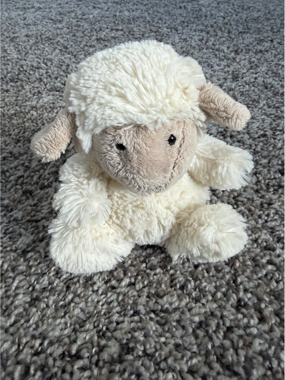 Jellycat London Lamb Sheep Plush Cream/White Soft Stuffed Animal
